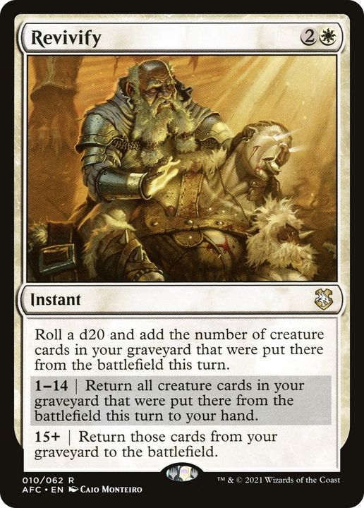 Revivify in the group Magic the Gathering / Types / Colors / White at Proxyprinters.com (39830)