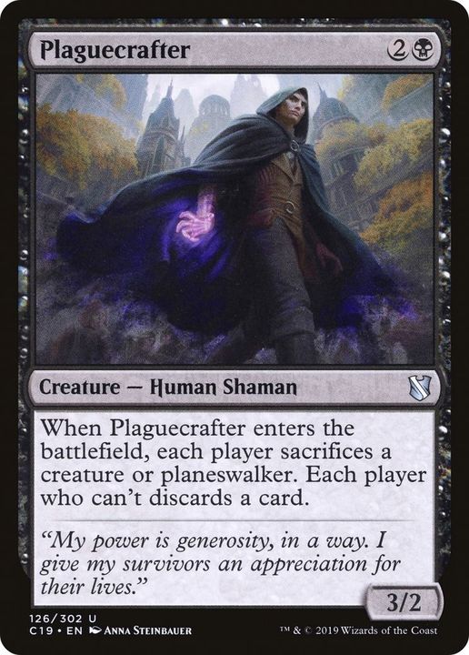 Plaguecrafter in the group Magic the Gathering / Sets / Commander 2019 at Proxyprinters.com (39835)