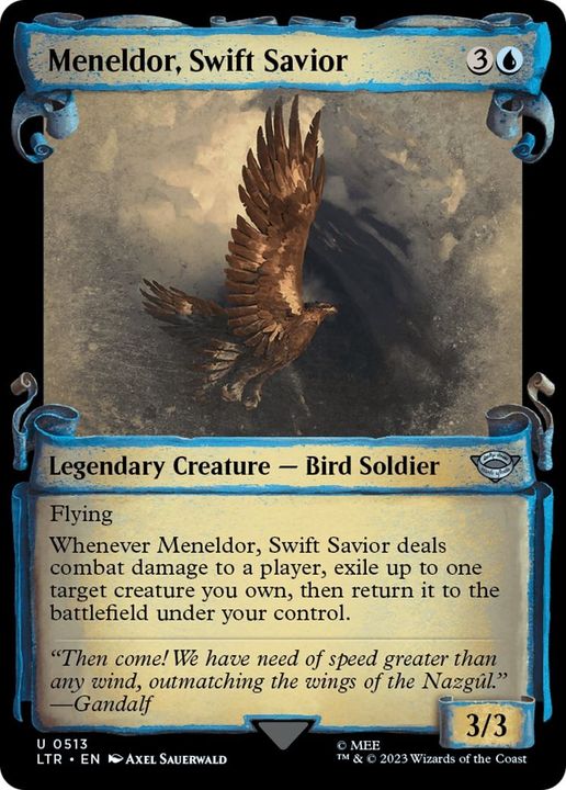 Meneldor, Swift Savior in the group Magic the Gathering / Types / Colors / Blue at Proxyprinters.com (39836)