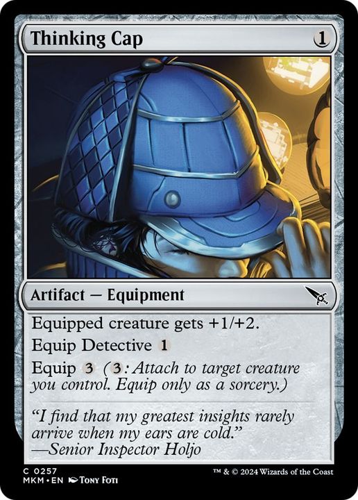 Thinking Cap in the group Magic the Gathering / Types / Artifacts / Artifact at Proxyprinters.com (39837)