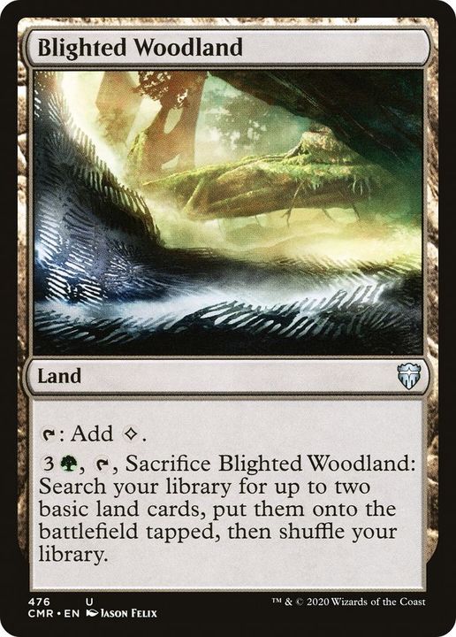 Blighted Woodland in the group Magic the Gathering / Types / Colors / Colorless at Proxyprinters.com (3984)