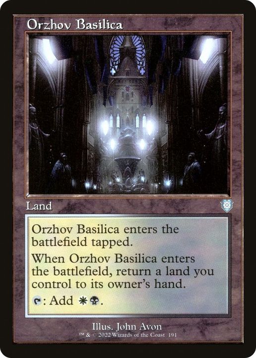 Orzhov Basilica in the group Magic the Gathering / Types / Colors / Colorless at Proxyprinters.com (39853)