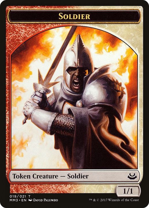 Soldier in the group Magic the Gathering / Types / Colors / Multicolors / R, W at Proxyprinters.com (39892)