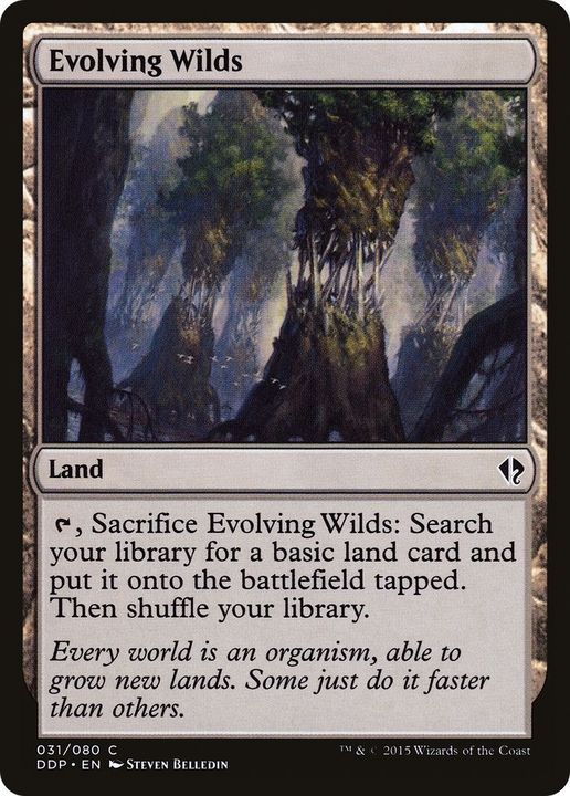 Evolving Wilds in the group Magic the Gathering / Types / Colors / Colorless at Proxyprinters.com (39895)