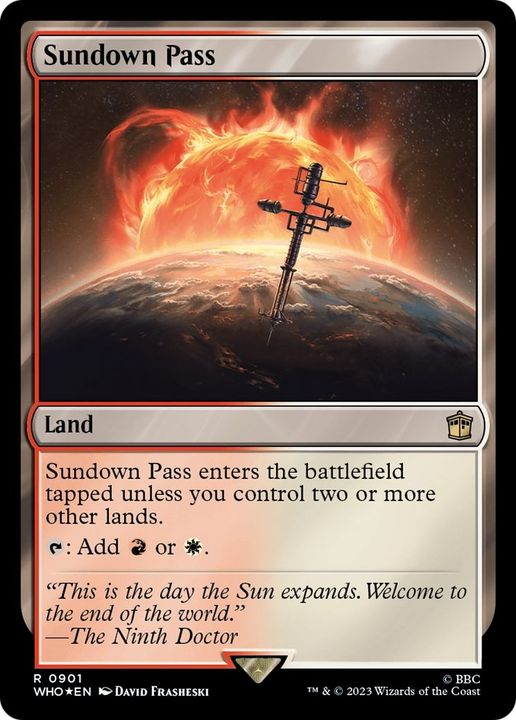 Sundown Pass in the group Magic the Gathering / Types / Colors / Colorless at Proxyprinters.com (3991)