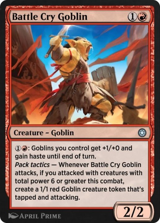 Battle Cry Goblin in the group Advanced search at Proxyprinters.com (39939)