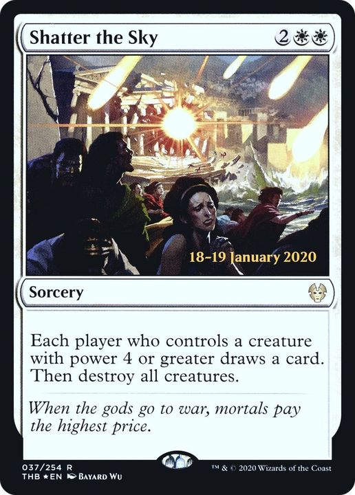 Shatter the Sky in the group Magic the Gathering / Sets / Theros Beyond Death Promos at Proxyprinters.com (39996)