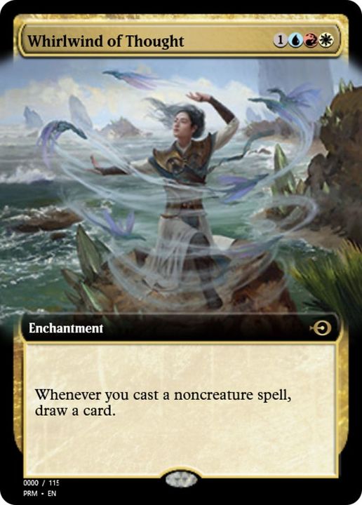 Whirlwind of Thought in the group Magic the Gathering / Types / Enchantment / Enchantment at Proxyprinters.com (40024)