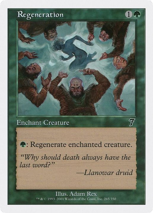 Regeneration in the group Magic the Gathering / Types / Colors / Green at Proxyprinters.com (40027)