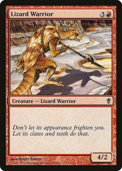 Lizard Warrior in the group Magic the Gathering / Types / Creatures / Warrior at Proxyprinters.com (40040)