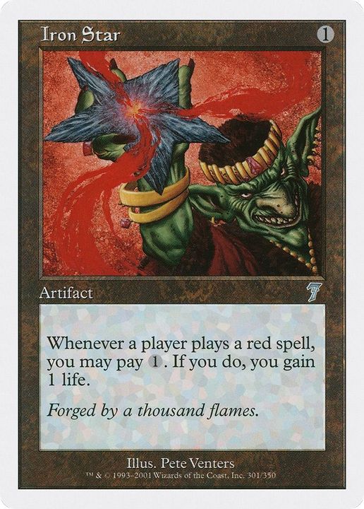 Iron Star in the group Magic the Gathering / Types / Artifacts / Artifact at Proxyprinters.com (40044)