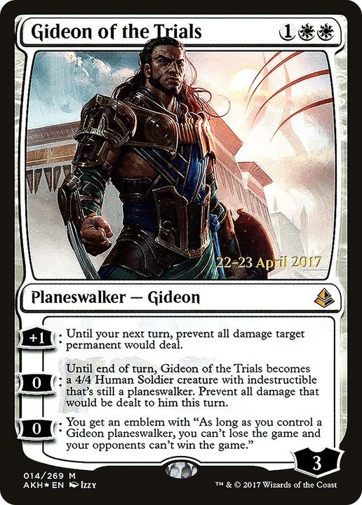 Gideon of the Trials in the group Magic the Gathering / Types / Colors / White at Proxyprinters.com (40046)