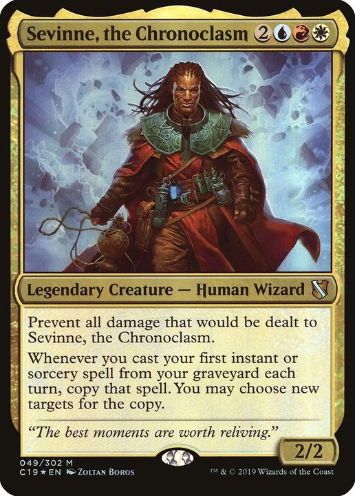 Sevinne, the Chronoclasm in the group Magic the Gathering / Sets / Commander 2019 Oversized at Proxyprinters.com (40074)