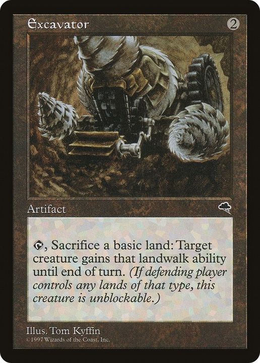 Excavator in the group Magic the Gathering / Types / Artifacts / Artifact at Proxyprinters.com (40077)