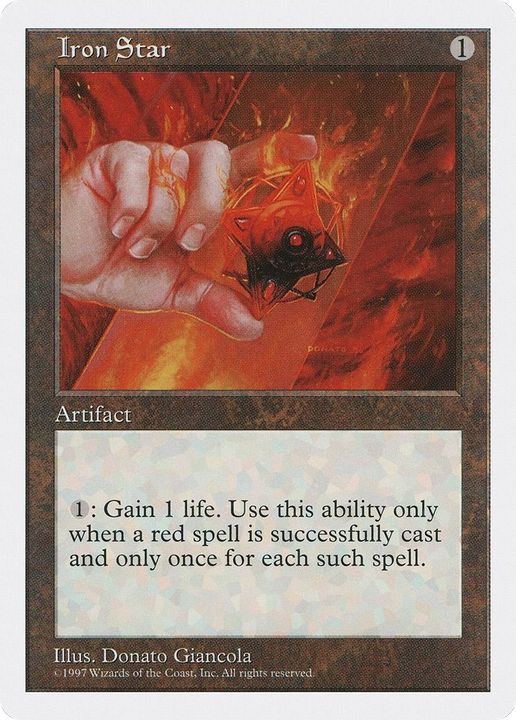 Iron Star in the group Magic the Gathering / Types / Artifacts / Artifact at Proxyprinters.com (40083)