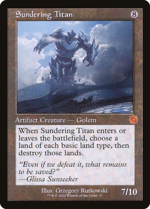 Sundering Titan in the group Advanced search at Proxyprinters.com (40099)