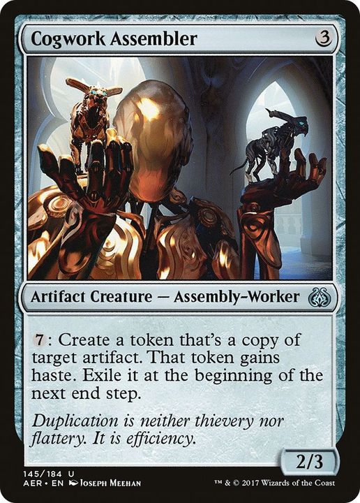 Cogwork Assembler in the group Magic the Gathering / Sets / Aether Revolt at Proxyprinters.com (40103)