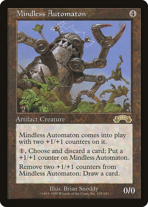 Mindless Automaton in the group Magic the Gathering / Types / Colors / Colorless at Proxyprinters.com (40106)