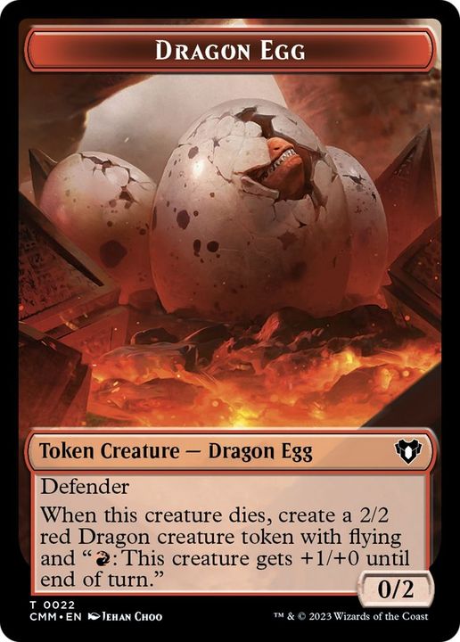 Dragon Egg in the group Magic the Gathering / Sets / Commander Masters Tokens at Proxyprinters.com (40120)