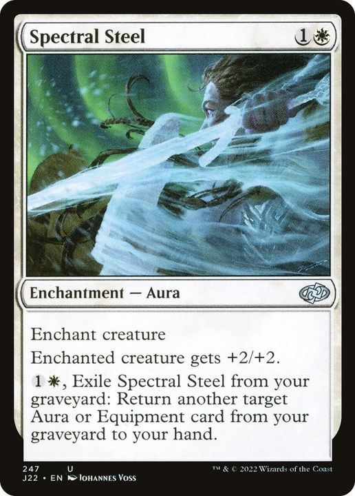 Spectral Steel in the group Magic the Gathering / Types / Colors / White at Proxyprinters.com (4013)