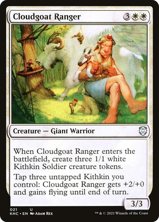 Cloudgoat Ranger in the group Magic the Gathering / Sets / Kaldheim Commander at Proxyprinters.com (40135)