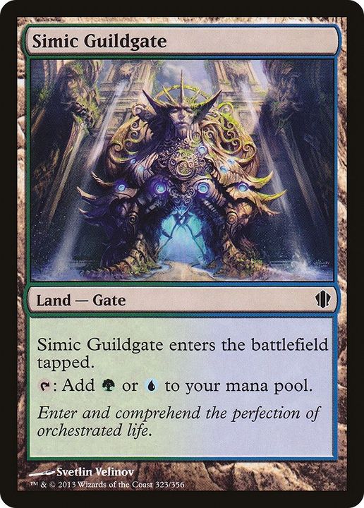 Simic Guildgate in the group Magic the Gathering / Types / Colors / Colorless at Proxyprinters.com (40141)