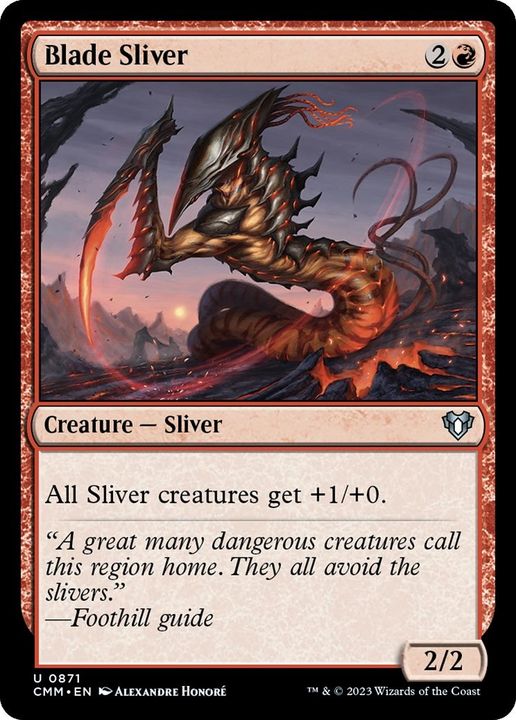 Blade Sliver in the group Magic the Gathering / Sets / Commander Masters at Proxyprinters.com (40165)