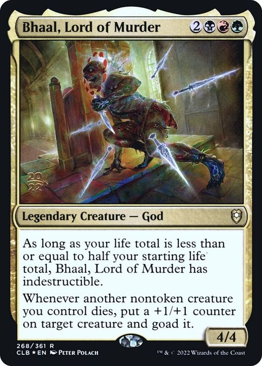 Bhaal, Lord of Murder in the group Magic the Gathering / Types / Colors / Multicolors / B, G, R at Proxyprinters.com (40206)