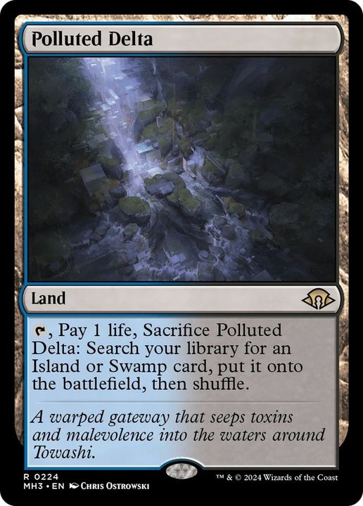 Polluted Delta in the group Magic the Gathering / Sets / Modern Horizons 3 Commander at Proxyprinters.com (40209)