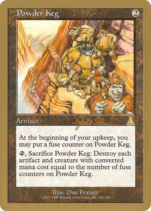 Powder Keg in the group Magic the Gathering / Types / Artifacts / Artifact at Proxyprinters.com (40221)