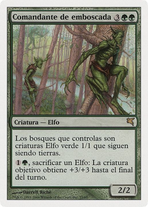 Ambush Commander in the group Magic the Gathering / Types / Creatures / Elf at Proxyprinters.com (40233)