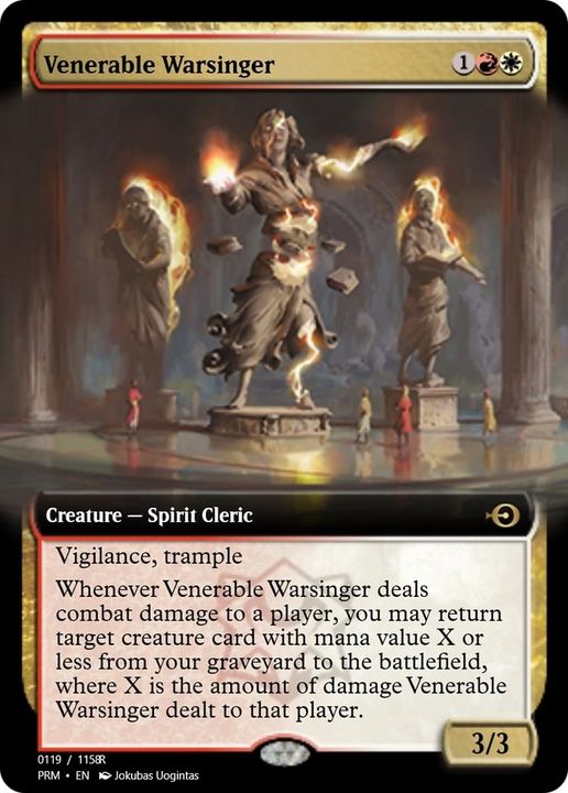 Venerable Warsinger in the group Singles at Proxyprinters.com (40246)