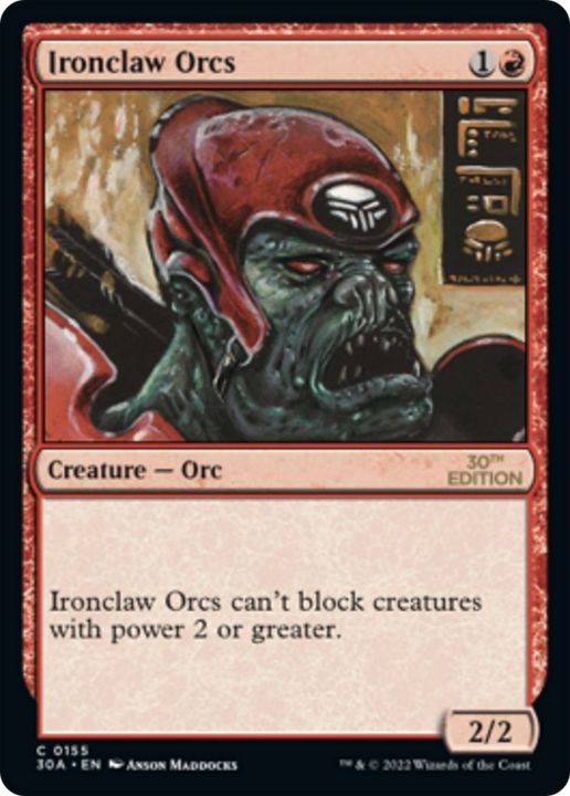 Ironclaw Orcs in the group Magic the Gathering / Types / Colors / Red at Proxyprinters.com (40252)