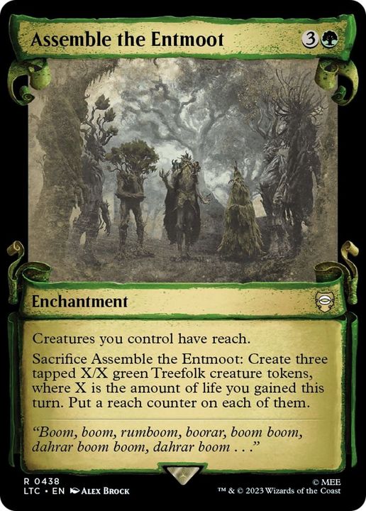 Assemble the Entmoot in the group Magic the Gathering / Types / Enchantment / Enchantment at Proxyprinters.com (40278)