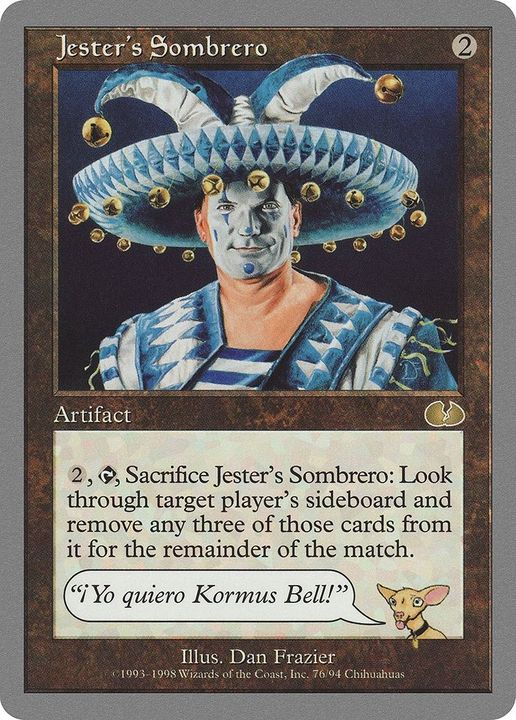 Jester's Sombrero in the group Magic the Gathering / Types / Artifacts / Artifact at Proxyprinters.com (40297)