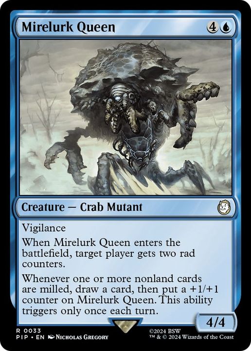 Mirelurk Queen in the group Magic the Gathering / Types / Colors / Blue at Proxyprinters.com (40304)