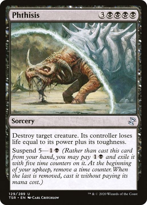 Phthisis in the group Magic the Gathering / Types / Colors / Black at Proxyprinters.com (40324)