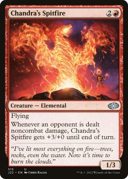 Chandra's Spitfire in the group Magic the Gathering / Types / Colors / Red at Proxyprinters.com (40332)