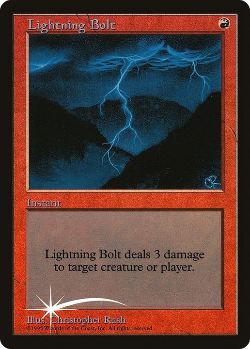 Lightning Bolt in the group Magic the Gathering / Types / Colors / Red at Proxyprinters.com (40347)