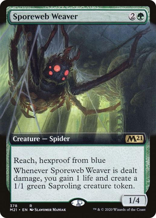 Sporeweb Weaver in the group Magic the Gathering / Types / Colors / Green at Proxyprinters.com (40366)