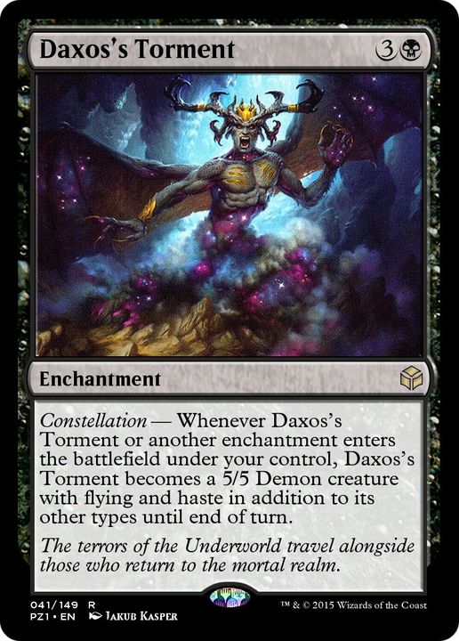 Daxos's Torment in the group Magic the Gathering / Sets / Legendary Cube Prize Pack at Proxyprinters.com (40379)