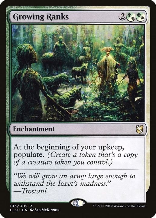 Growing Ranks in the group Magic the Gathering / Sets / Commander 2019 at Proxyprinters.com (40385)