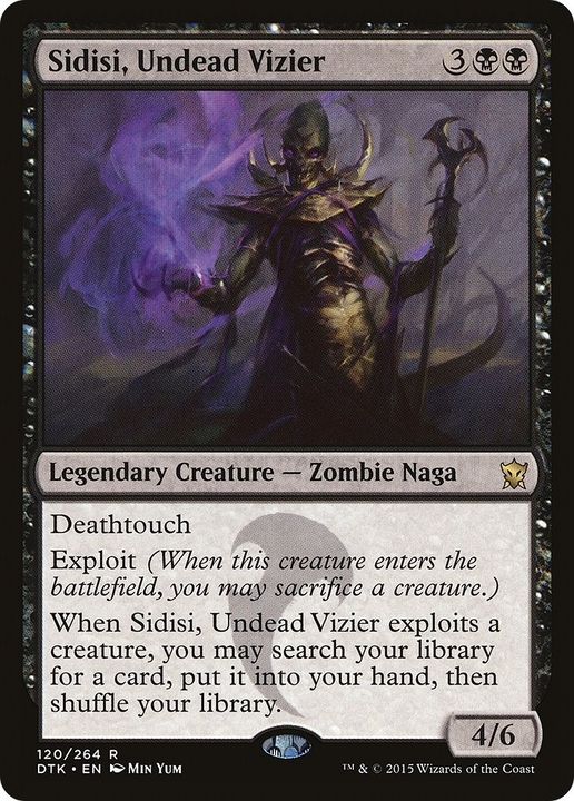 Sidisi, Undead Vizier in the group Magic the Gathering / Types / Creatures / Zombie at Proxyprinters.com (40386)