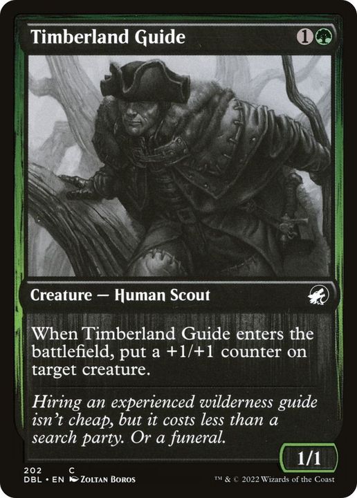 Timberland Guide in the group Magic the Gathering / Types / Creatures / Human at Proxyprinters.com (40390)