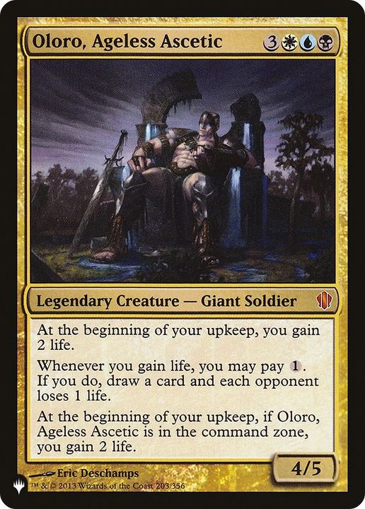 Oloro, Ageless Ascetic in the group Magic the Gathering / Sets / The List at Proxyprinters.com (40393)