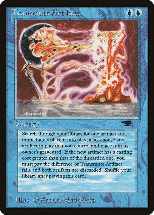 Transmute Artifact in the group Magic the Gathering / Types / Colors / Blue at Proxyprinters.com (40394)