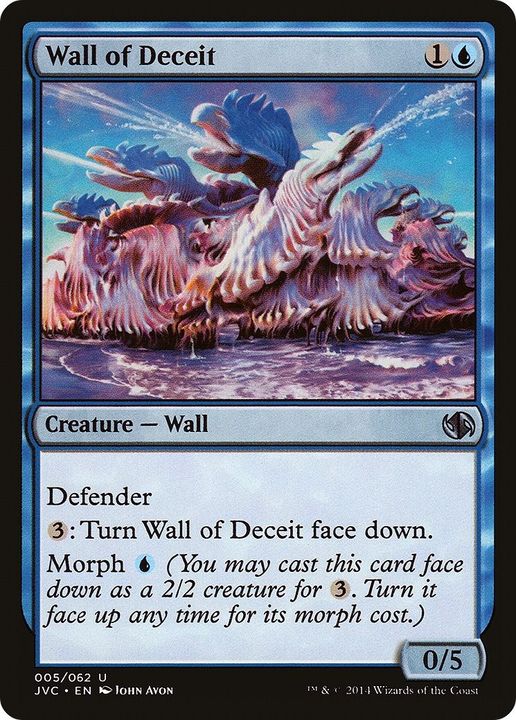 Wall of Deceit in the group Magic the Gathering / Types / Colors / Blue at Proxyprinters.com (40395)