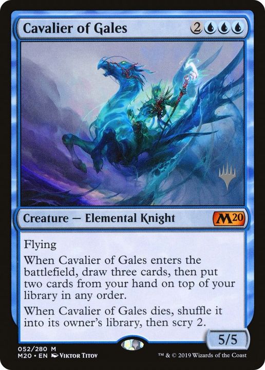 Cavalier of Gales in the group Magic the Gathering / Types / Colors / Blue at Proxyprinters.com (40402)