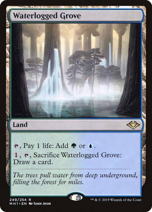 Waterlogged Grove in the group Magic the Gathering / Types / Colors / Colorless at Proxyprinters.com (4042)