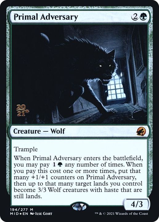 Primal Adversary in the group Magic the Gathering / Types / Colors / Green at Proxyprinters.com (4056)